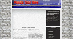 Desktop Screenshot of pandatoolhire.com